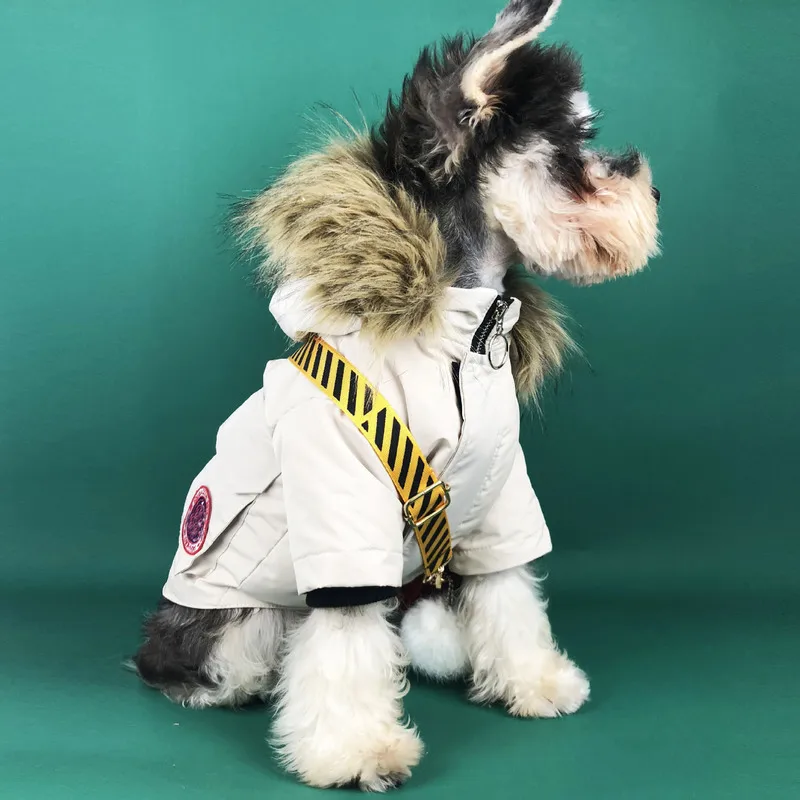 Бархатный пуховик Schnauzer, повседневное пальто, куртка, подходит для теплой одежды, осенняя и зимняя одежда с котом, ropa para perro