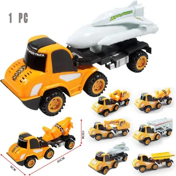 

Mini Truck Toy Car Model Early Childhood Education Simulation Large Excavator Cemen vehicle Toys FH5