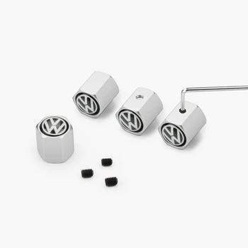 

Car Styling Auto Emblem Cap Case For VW Volkswagen Golf Polo Passat Tiguan Jetta Touran car styling Badge Accessories 4pcs