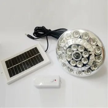 

Garden Remote Control Hanging Light Outdoor/Indoor Solar Panels Powered CR2025 Battery 22 LED Lamp Lighting