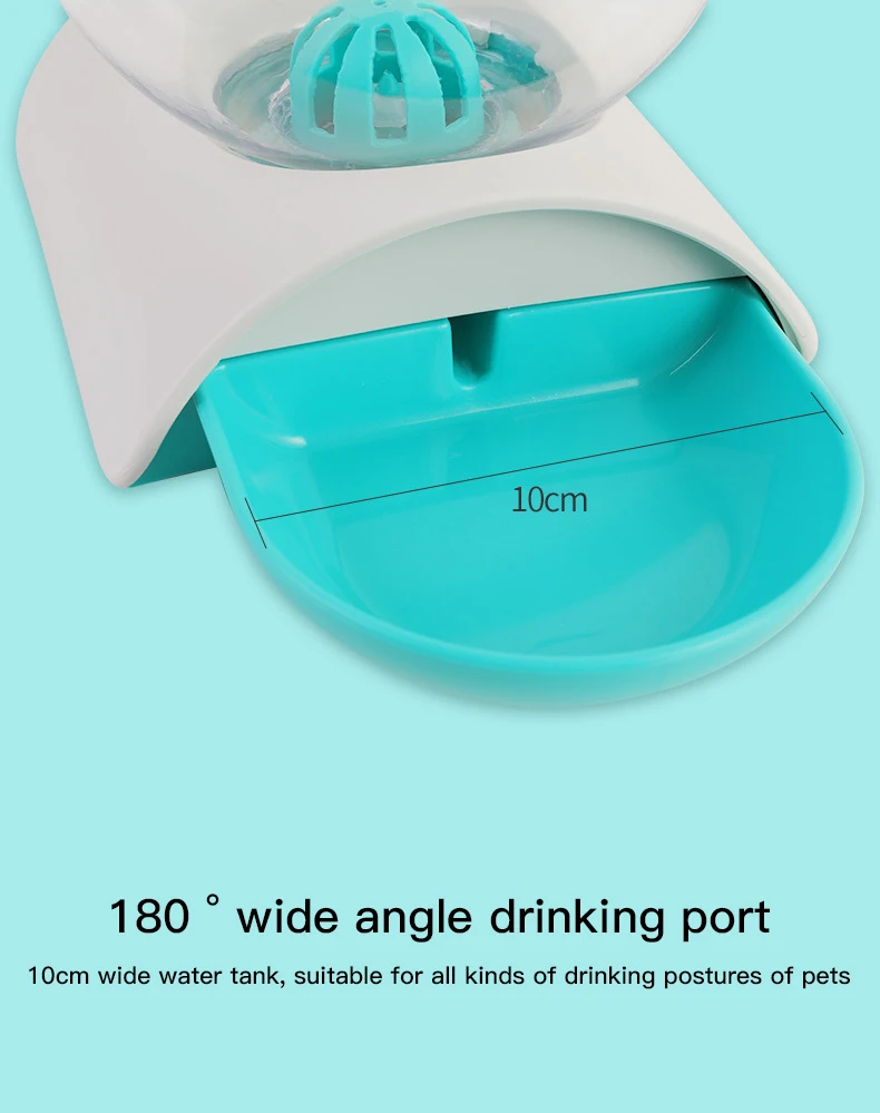 Пэт собака кошка автоматический фонтан пузырьковый шар бутылка для питьевой воды миска в питателе