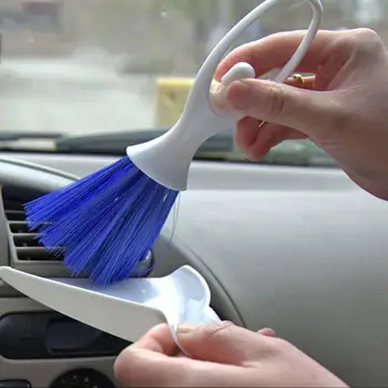 

Car Angel Multi-functional Dust BrushCare Air Outlet Vent Cleaning Brush Cute Auto Accessories 2 in 1 Scoop Cleaning Tools Kit