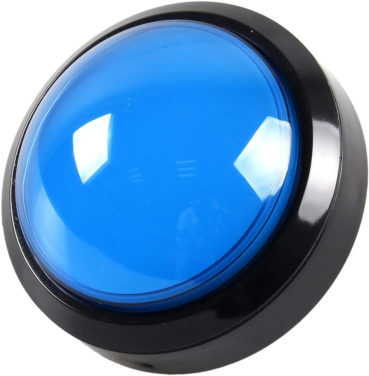 1x 4 Inch 100mm Big Dome 12V LED Illuminated Push Buttons With Microswitch For Arcade Machine Video Games Parts 