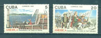 

Cuba 1992 "америка-500-летие opening America by Columbus" MNH