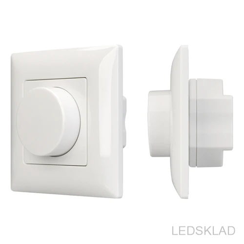 025040 Панель SMART P15 DIM IN White (230V 1.5A TRIAC Rotary 2.4G) (ARL IP20 Пластик 5 лет) 1шт. Arlight|Новизна