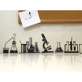 

Chemistry Wall Decals Science Dorm Room Classroom Vinyl Sticker Teacher Decorations School Education Sticker E479
