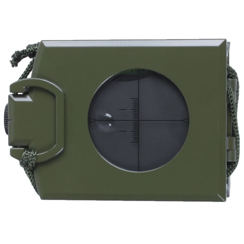 Профессиональный военный армейский металлический Прицельный компас Клинометр кемпинг