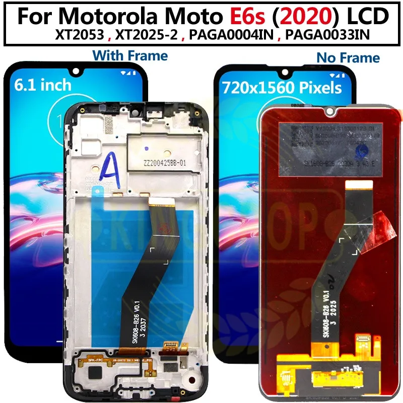 Pantalla LCD con marco para móvil, montaje de digitalizador con