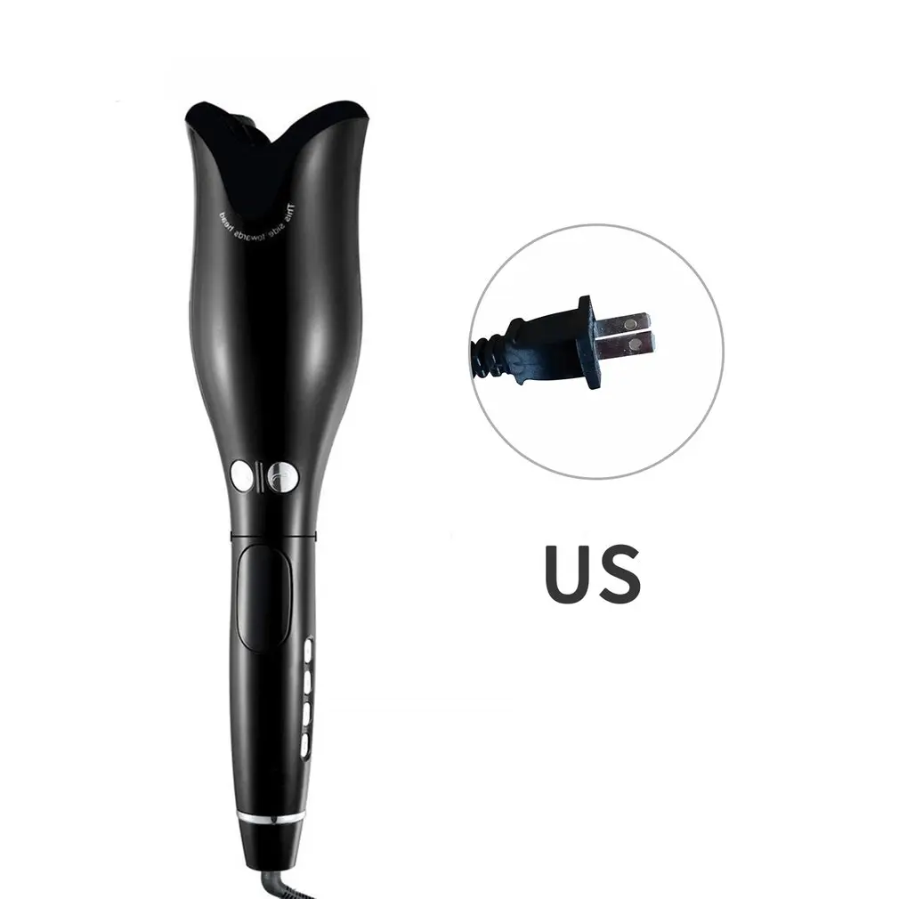

Mini LED Digital Curling Iron Automatic Hair Curler with Tourmaline Ceramic Heater Portable Curler Air Curling Wand