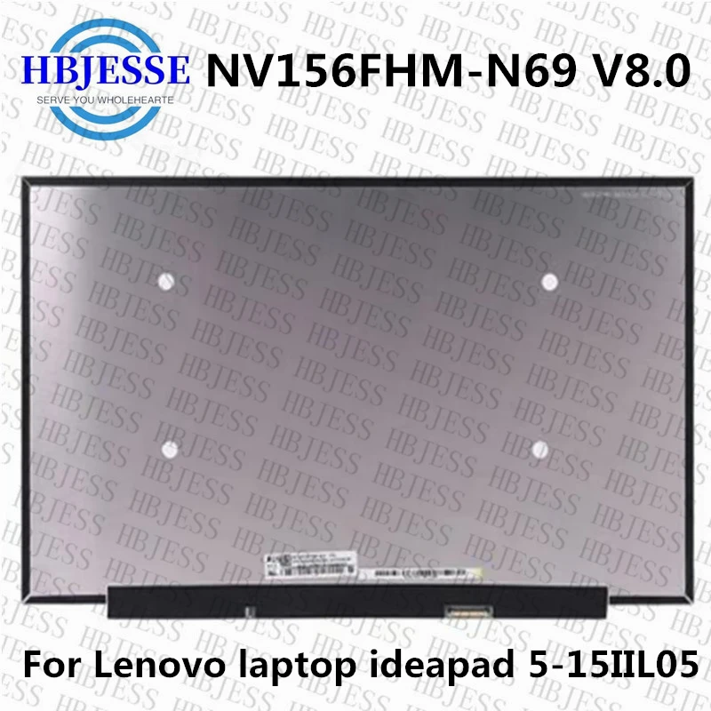 

Original For BOE NV156FHM-N69 V8.0 Laptop IPS LED LCD Screen 15.6" Full HD 1920*1080 Slim New Display Panel Matrix Replacement