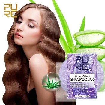 

Hair Care Basin White Shampoo Bar for Hydrating Dry Hair Shampoo Soap with Aloe Vitamin