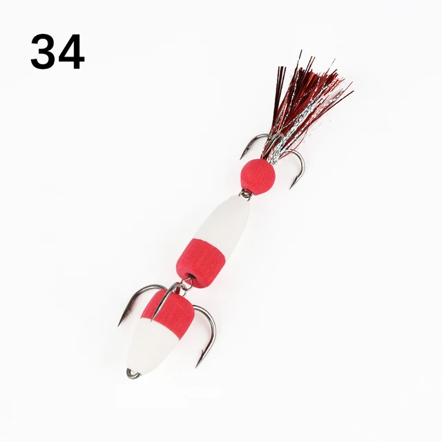 W.P.E New Fishing Lure 1pcs M Swim Bait Soft Lure High Density Foam Lure Fishing Tackle Multicolor Bass Artificial Lure Wobblers 34