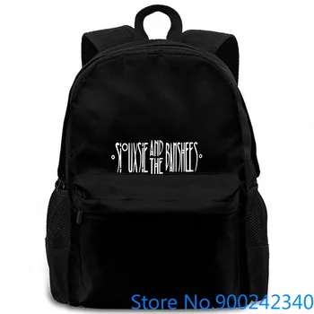 

Siouxsie and The Banshees Rock Band Logo - Janet and The Icebergs, Post-Punk, New Wave, Alternative women men backpack