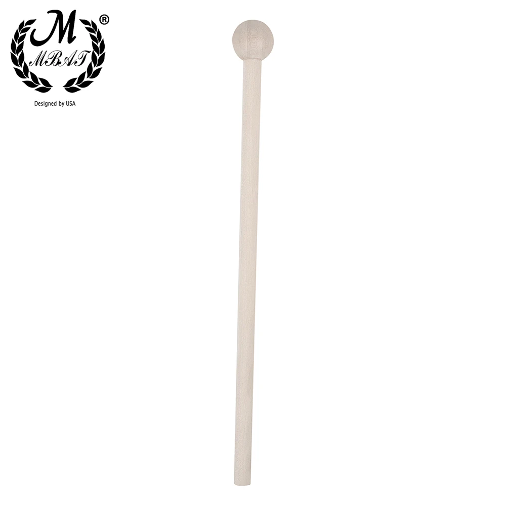 M MBAT Orff Tambourine Wooden Handheld Drum Indian Drum Children's Educational Early Learning Toys Percussion Instruments