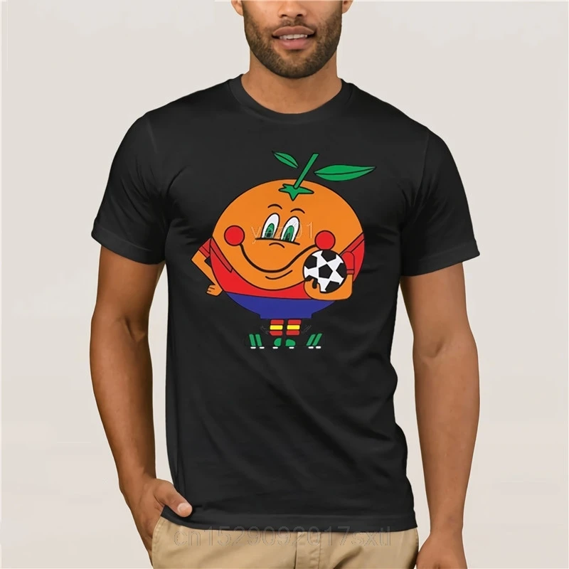 Mens T-Shirt Short-Sleeve 1982-Cup Footballer World Spain 82 100%Cotton O-Neck Tee Tops