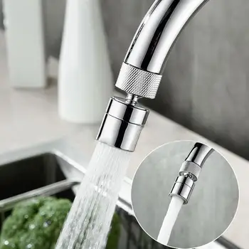 

Household Kitchen Tap Water Splash-proof Nozzle Shower Supercharged Easy Degrees Install Faucet Rotatable Shower B0W3