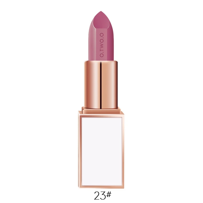 20 Colors Semi-Matte Lipstick Lip Makeup Lipstick Long Lasting Matte Beauty Tools labiales batom Lips Tint D1