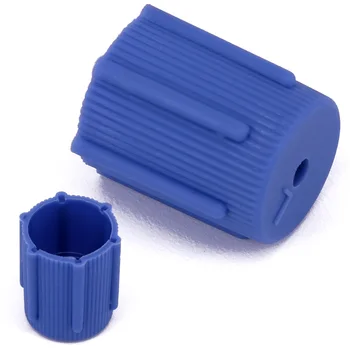 

10pcs Car AC System Cap Charging Port Service Cap R134a Hi Low Side Replacement