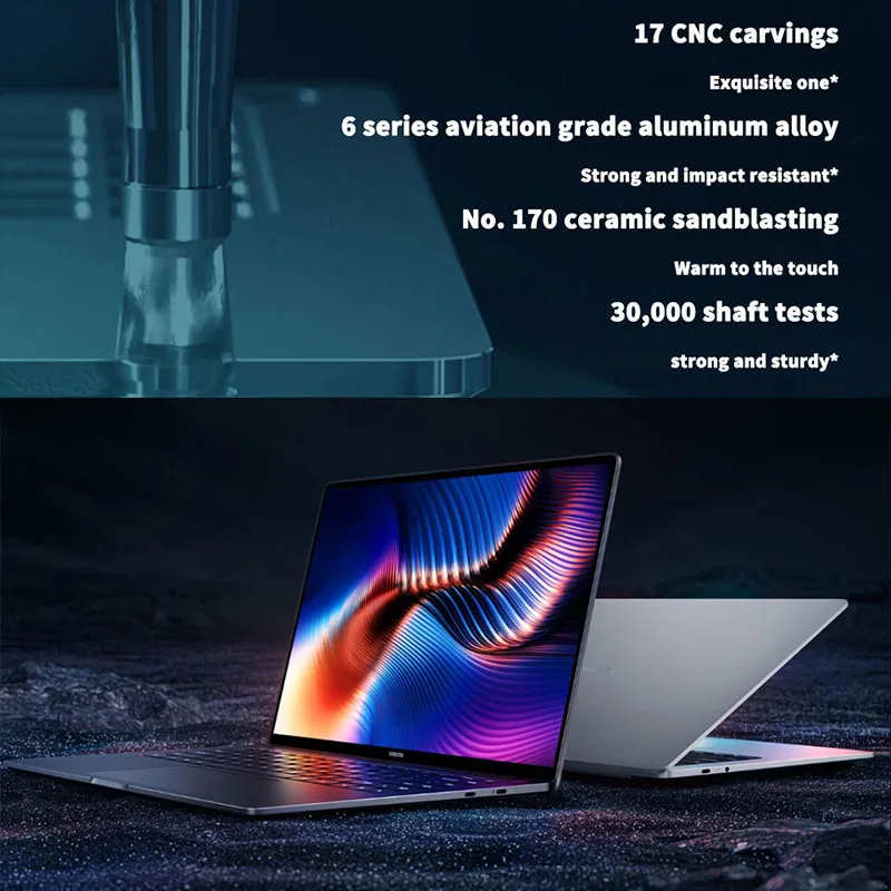 Original Xiaomi Mi NoteBook Pro 15 Laptop 15.6'' OLED Intel Core  i5-11300H/i7-11370H 16GB DDR4 512GB PCIe Windows 10 Pro English