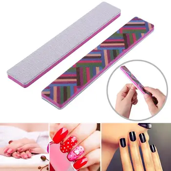 

Pro Nail Art Sanding Files Buffer Manicure Tools Durable Sandpaper and EVA Major Frosted for Grinding Polishing Buffing