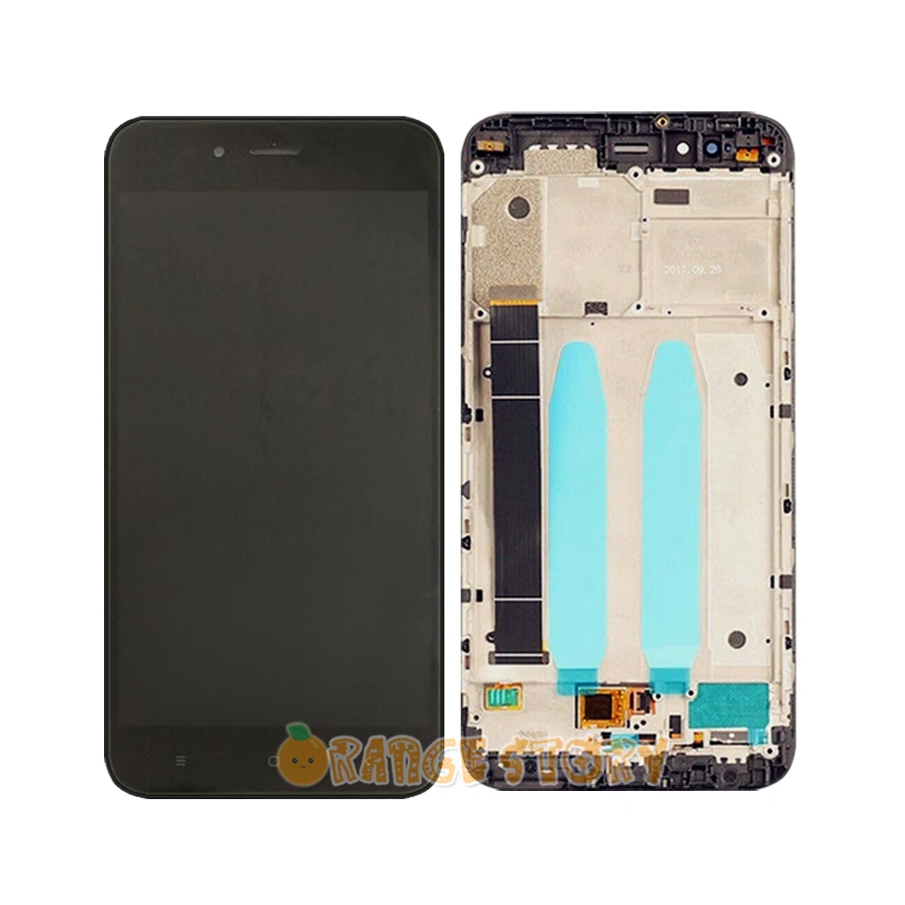 Сенсор ЖК-дисплея замена для Xiaomi mi 5x/mi A1 ЖК-дисплей монитор сенсорный экран стекло с заменой рамы