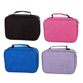 

72 Holes Pencil Case For Drawing Painting Art Marker Pens Multifunction Large Capacity School Stationery Bag Pouch Supply