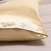 High Quality Satin Pillowcase  40x60 50x75 Pillow Cover Solid Color Cover Pillow Bedding Rayon Pillow Case 4