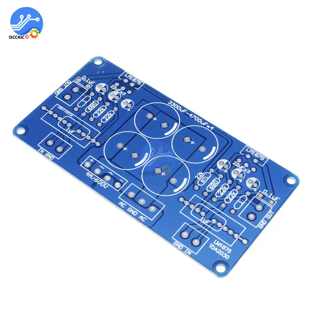 LM1875 TLM675 TDA2030 усилитель печатной платы аудио усилитель мощности DIY Kit совместим с моноусилителем двухканальный