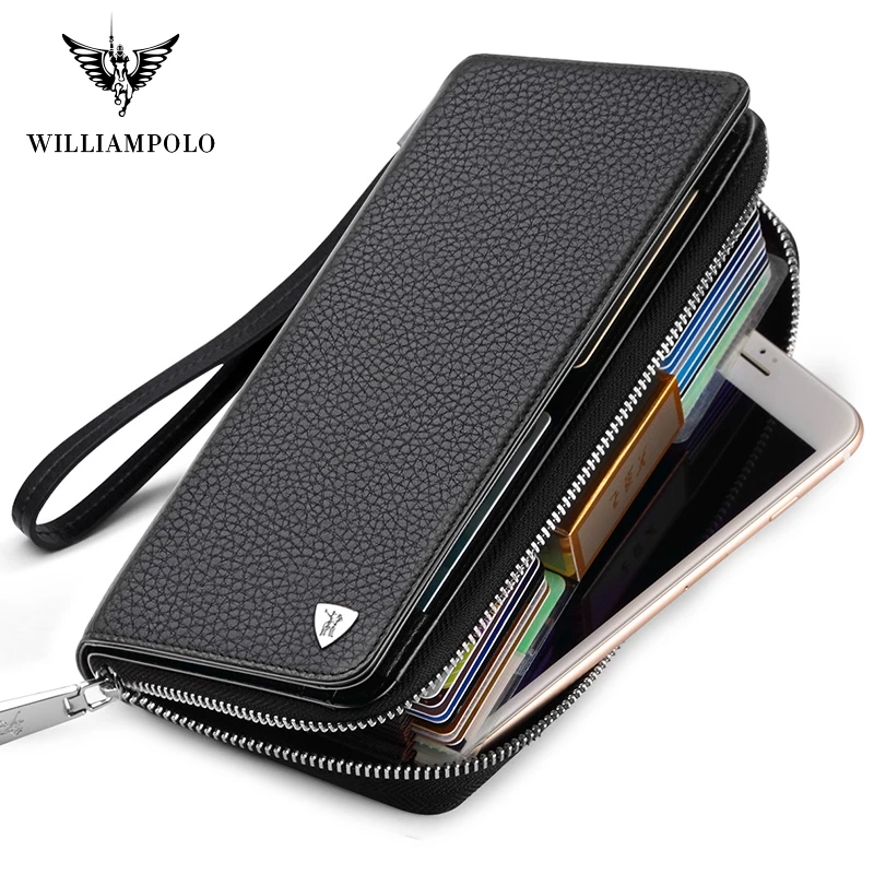 WILLIAMPOLO роскошный дизайн Высокое качество держатель для карт кошелек цена в