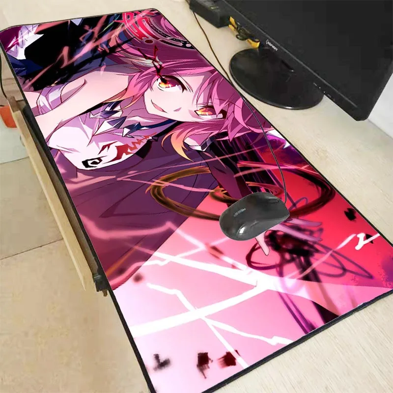

MRGBEST Large No Game No Life Zero Anime Mouse Pad Computer Mousepad Anti-slip Natural Rubber with Locking Edge Gamer Mouse Mat