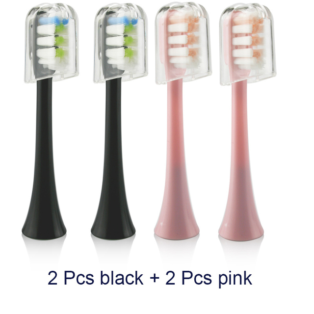 Pcs Replacement Toothbrush Heads Compatiable with Xiaomi SOOCAS X3 SOOCARE Electric Toothbrush Round Brush Head Seal Package