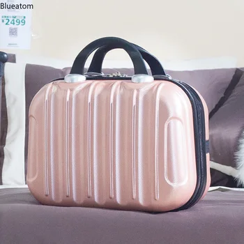 

For Women Professional Cosmetic Case Beauty Makeup Necessary Waterproof Cosmetic Bag Suitcase for Adults Portable Cosmetic