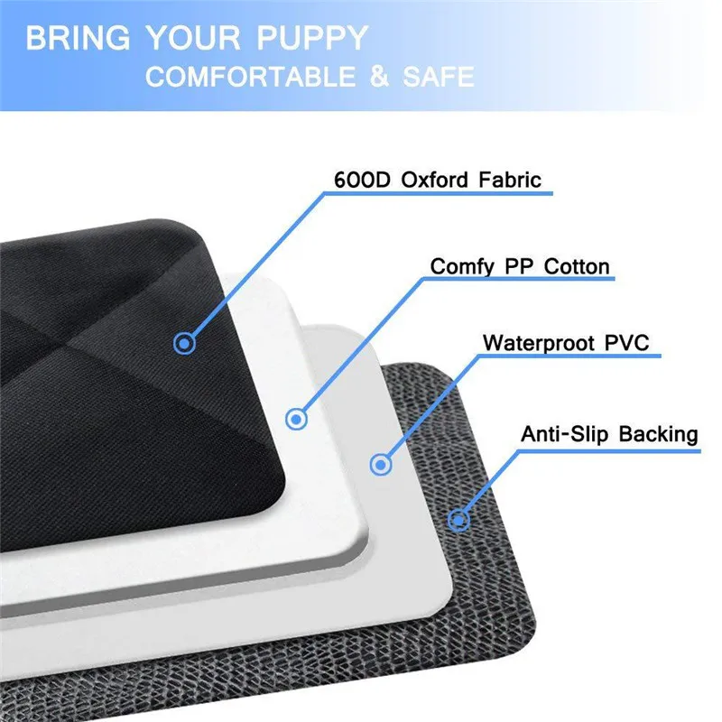 Car Pet Seat Covers Waterproof Back Bench Seat 600D Oxford Car Interior Travel Accessories Car Seat Covers Mat for Pets Dog (2)