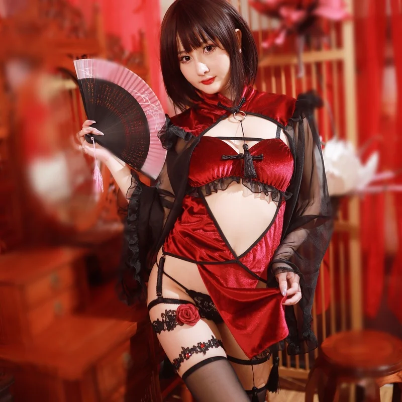 Сексуальное женское белье Cheongsam производительность для вечерние Хэллоуин костюм