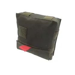 Bolsa de primeros auxilios para caza al aire libre, riñonera táctica Molle militar EDC, Kit médico de SOS, mochila con cinturón