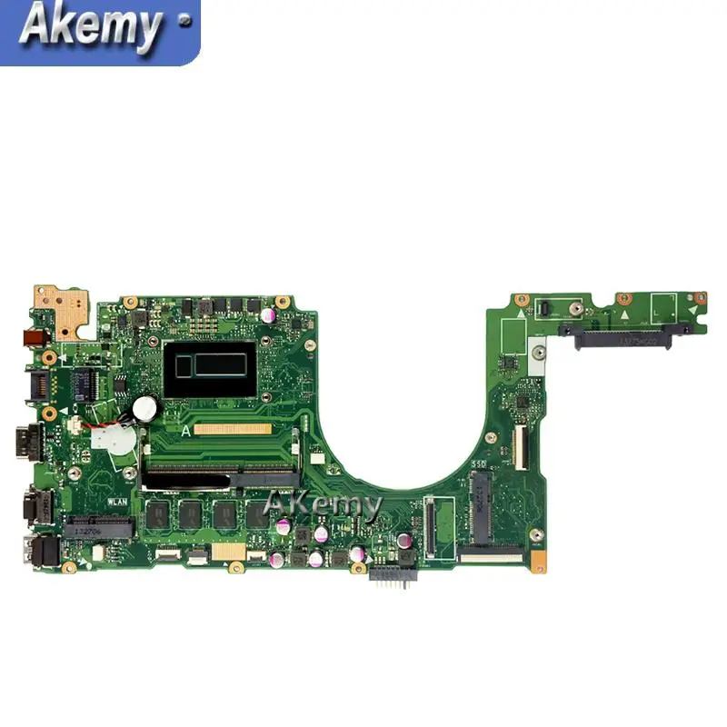Akemy PU401LAC  With I3-4010U  CPU Onboard 4GB RAM mainboard REV 2.2 For Asus P401 P401L P401LA Laptop motherboard 100% Test