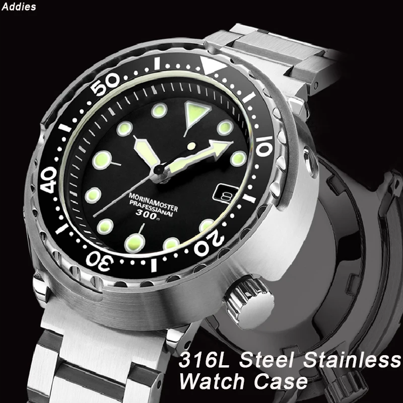 Япония NH35 дайвер часы мужские 300 м водонепроницаемый сапфировое стекло Move Мужские t 316L часы для дайвинга нержавеющая сталь C3 светящиеся часы для дайвинга