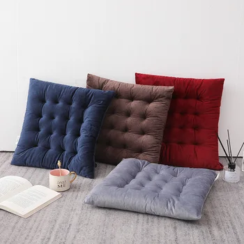 

Best-selling Wholesale Thickening Warm Crystal Velvet Cushion Chair Pad Student Mat Office Cushion Home Dining Chair Mat