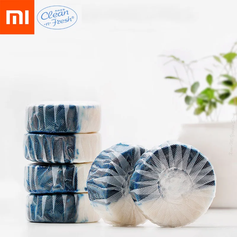 

Xiaomi Mijia Clean-n-fresh Double-effect Toilet Block Independent Water-soluble Film Packaging Anionic Active Factor Deep Clean