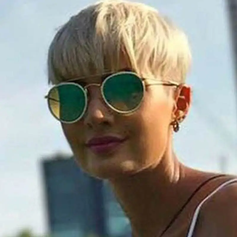 Rebecca, прямые волосы, короткий парик, бразильские человеческие волосы, парики для черных женщин,, дешево, машина, сделанная блонд, цвет 613