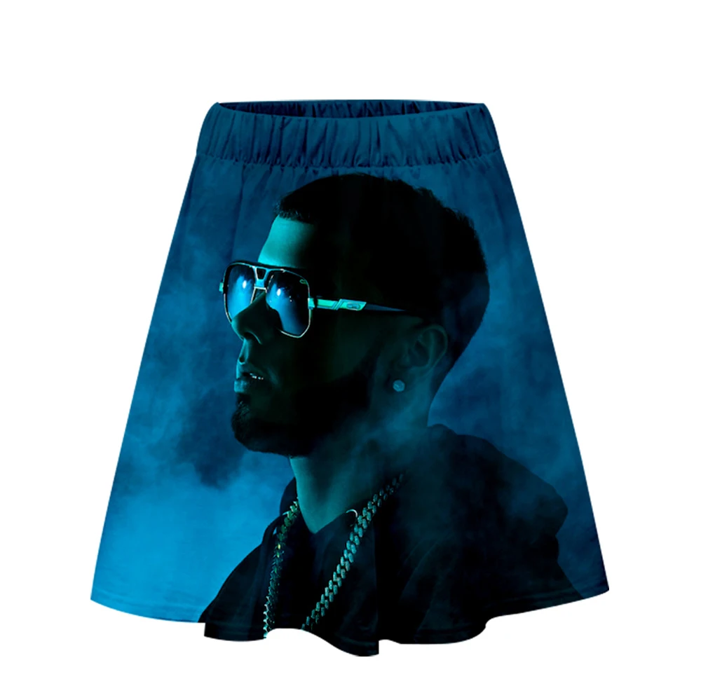 Горячая Распродажа Anuel AA юбка Harajuku Повседневная стиль Harajuku поп юбки новые сексуальные Kpops женские повседневные юбки уличная одежда