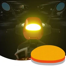 Светоотражающие Предупреждение ющие наклейки для E-bike Задняя Гибкая защитная лента отражающие наклейки царапины украшения сделаны из 3M материала