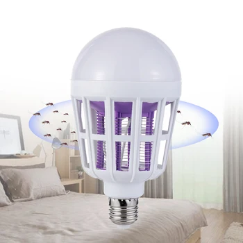 

E26/27 Light Zapper LED Lightbulb Bug Mosquito Fly Insect Killer Bulb Lamp Night Light Home Garden Supplies Insect Trepeller