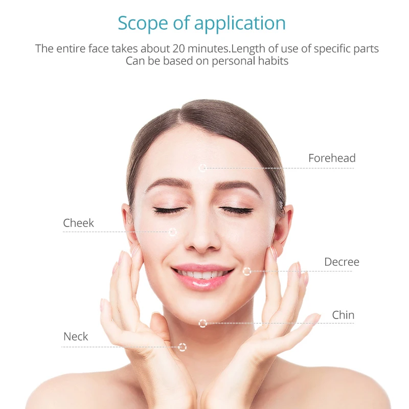 Cold & Hot RF Face Skin Rejuvenation Portable Beauty Instrument   Skin Care Equipment Facial Tools