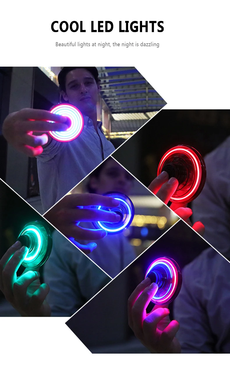Flynova Спиннер Радиоуправляемый Дрон управление жестами мини Дрон вращение игрушка для снятия стресса Красочный светодиодный НЛО вечерние игрушки подарки для детей