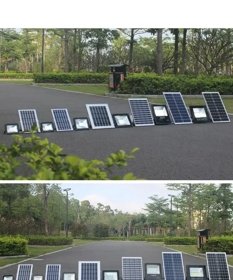 Luz Verlichting Buiten Schijnwerper отражатель прожектор De Водонепроницаемый Foco наружный светодиодный открытый Солнечный Прожектор литой свет