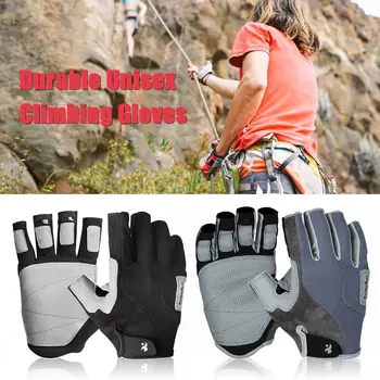 

Climbing Gloves Unisex Sport Cycling Gloves Half-Finger Climbing Gloves For Outdoors Mountain Climbing Hiking Fishing Cycling
