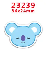 PR-23239 Наборы для творчества Герой мультфильма с плоской задней частью Плоские наклейки 30 штук. PR-19092-23239 - Цвет: PR-23239