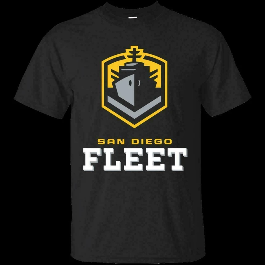 San-Diego-Fleet-Color Black T-Shirt Men Size S-3Xl Custom Print Tee Shirt | Мужская одежда