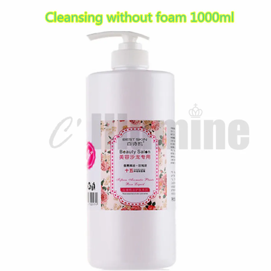 

Aromatherapy Rose Essential Oil Gental Woman Man Facial Cleanser No Foam 1000ml Beauty Salon